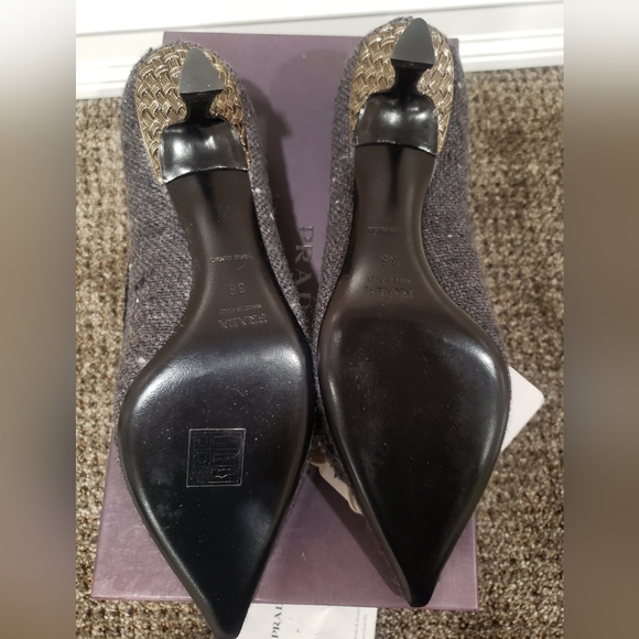 Prada, emblished heels, new - Picture 5 of 5